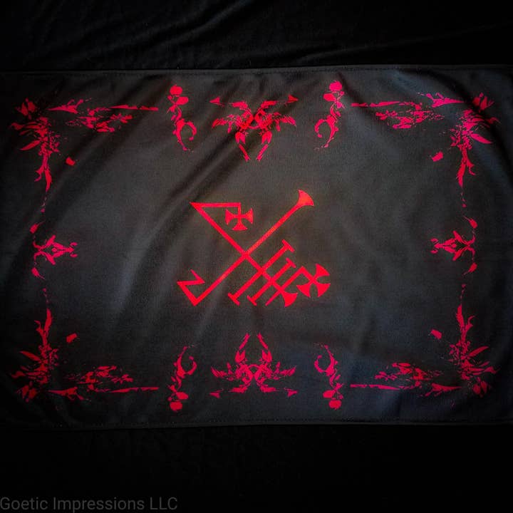 Nappe d'autel Lucifuge Rofocale Sigil pour la vente par Goetic Impressions