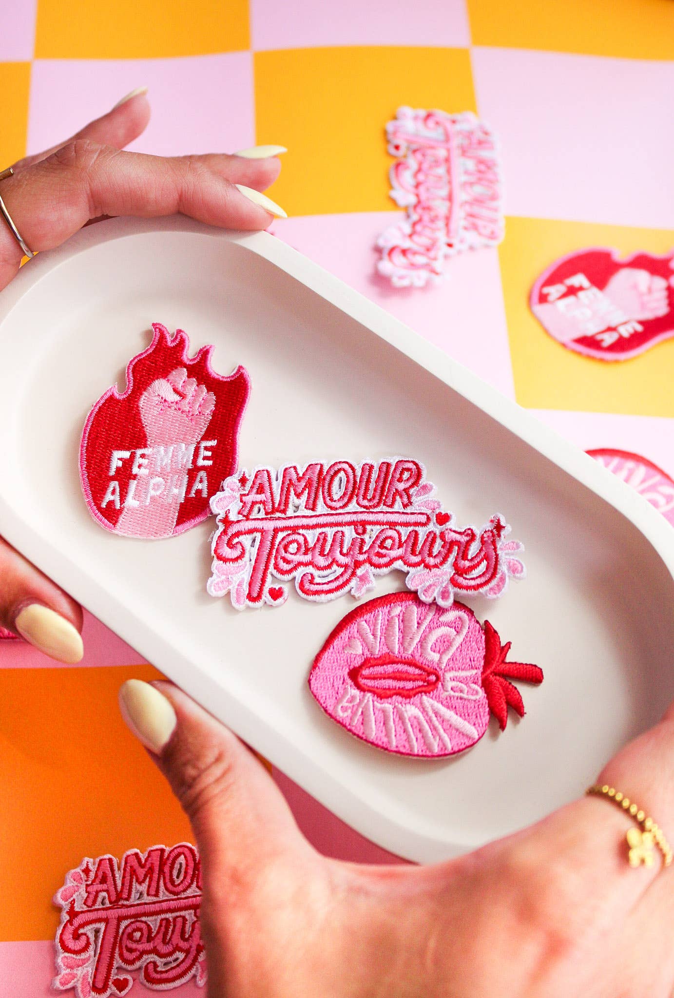 MALICIEUSE - Wholesale Patch - Iron-On Patch Viva la Vulva2