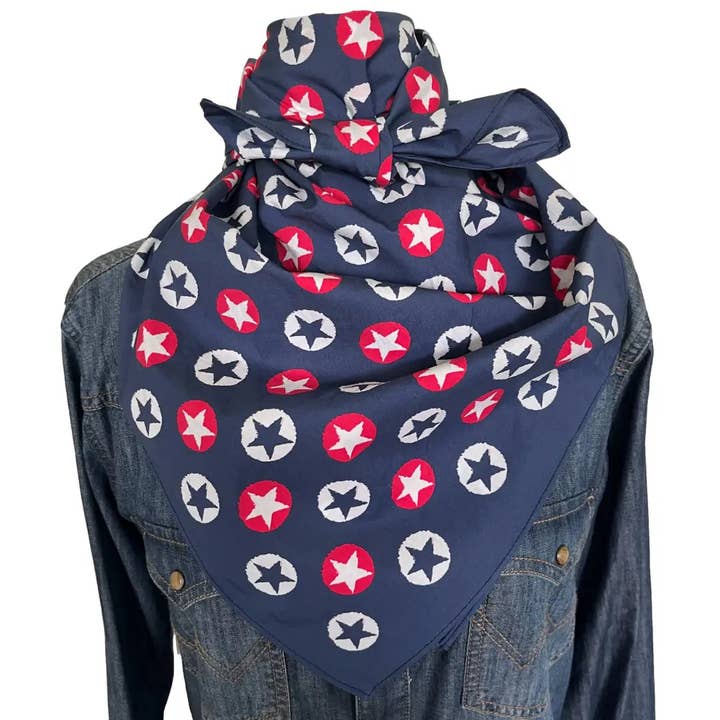 Cowtown Wild Rags - Wholesale Bandana - Unisex - Cowboy Cotton Bandana 36" (Rodeo Parade)2