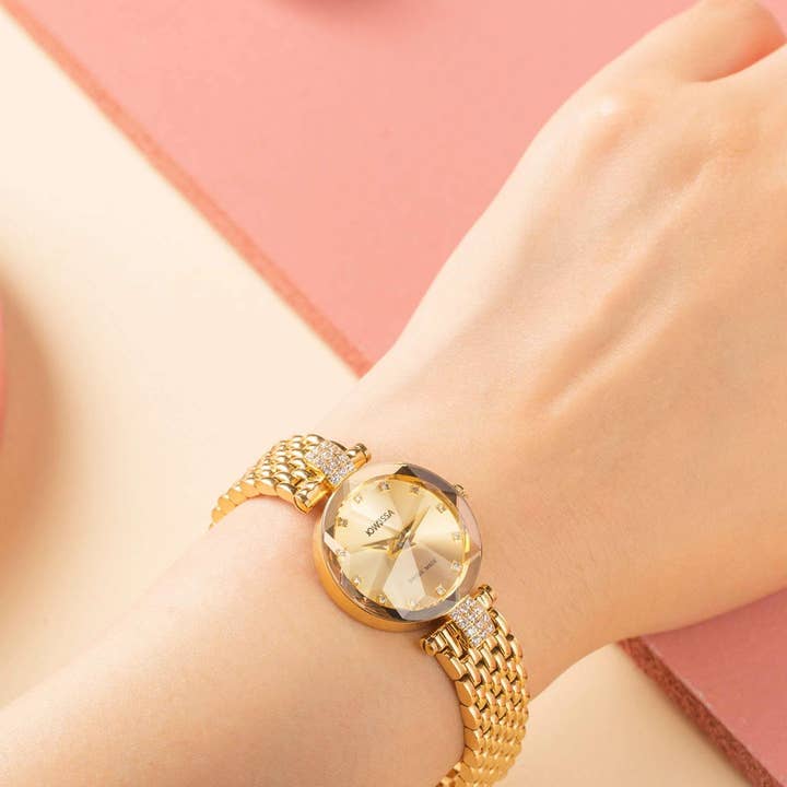 Jowissa - Wholesale Wrist Watch - Women's - Facet Strass Swiss Ladies Watch J5.629.S5