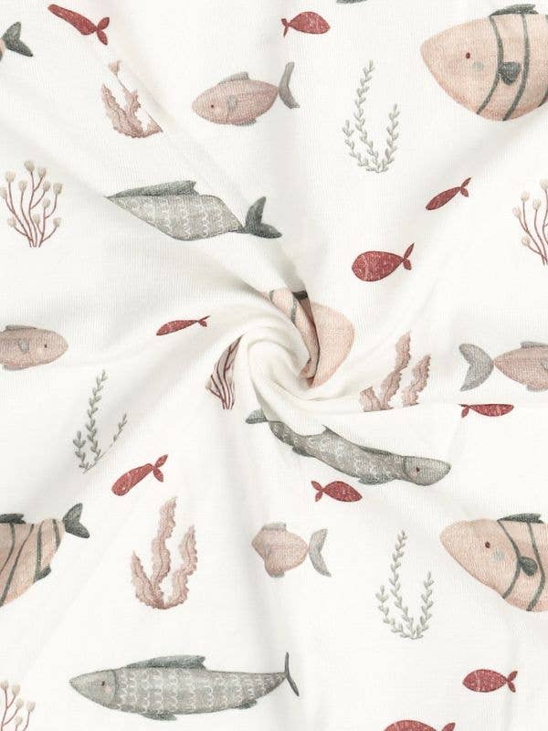 Lilulila - Wholesale Jumpsuit - Baby - Pelele corto con cremallera de peces5