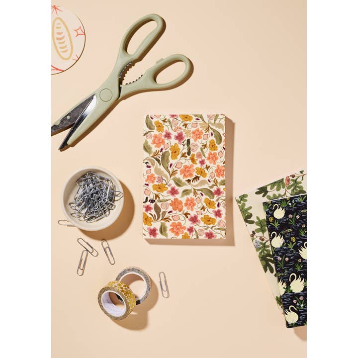 One & Only Paper - Venta al por mayor Diario/agenda - Diario cuadriculado perfecto con estampado floral otoñal3