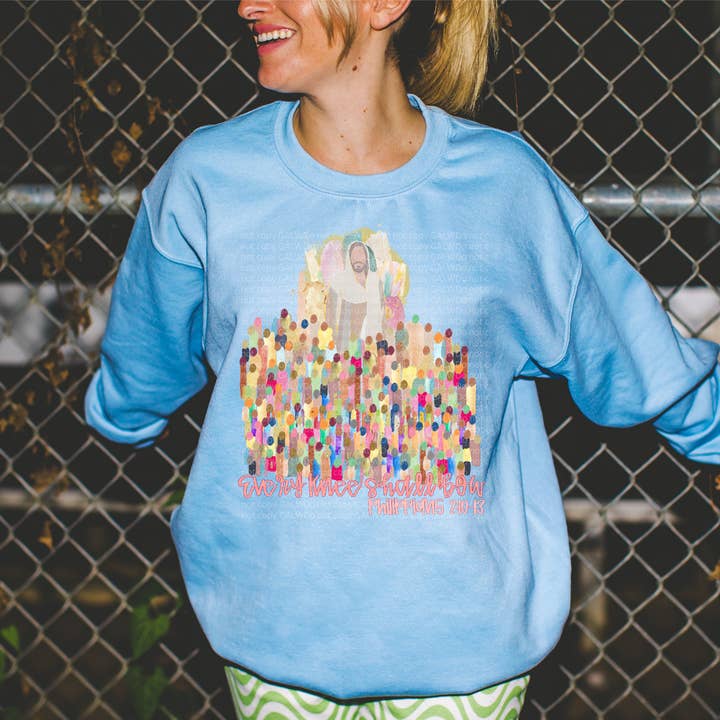 Elke knie zal buigen pastel editie t-shirt of sweatshirt voor wholesale door Gunpowder and lace wholesale