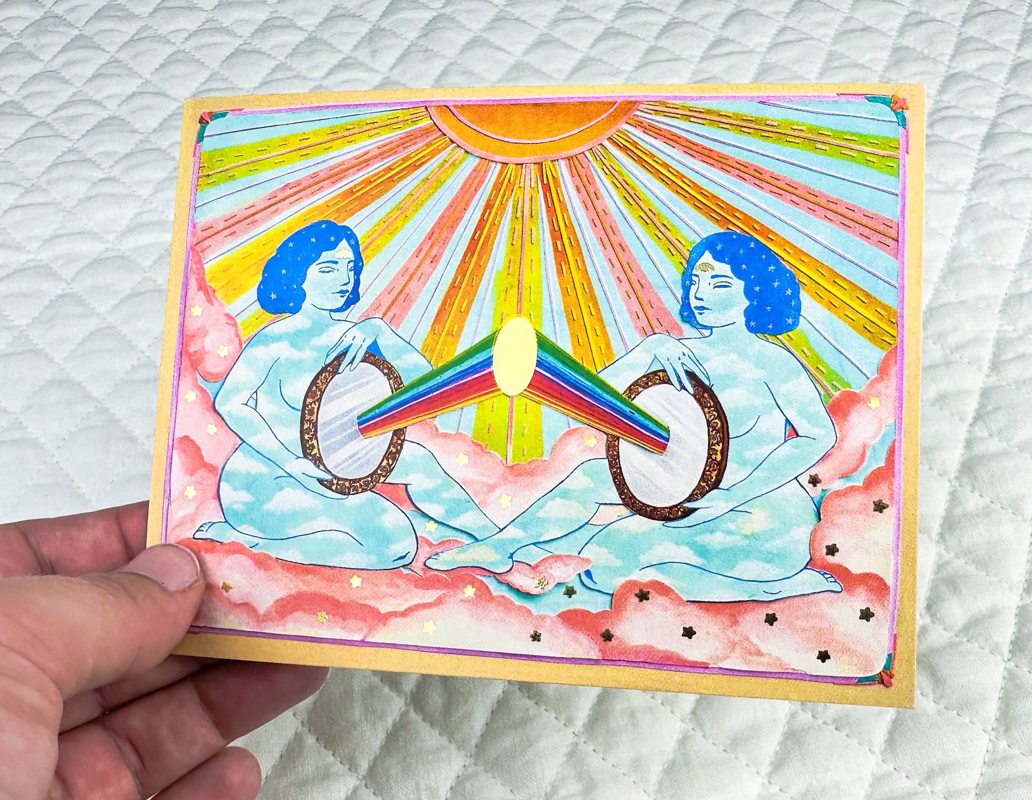 Guided Hand Studio - Wholesale Art Print - Foil Print: Reflect What You Are0