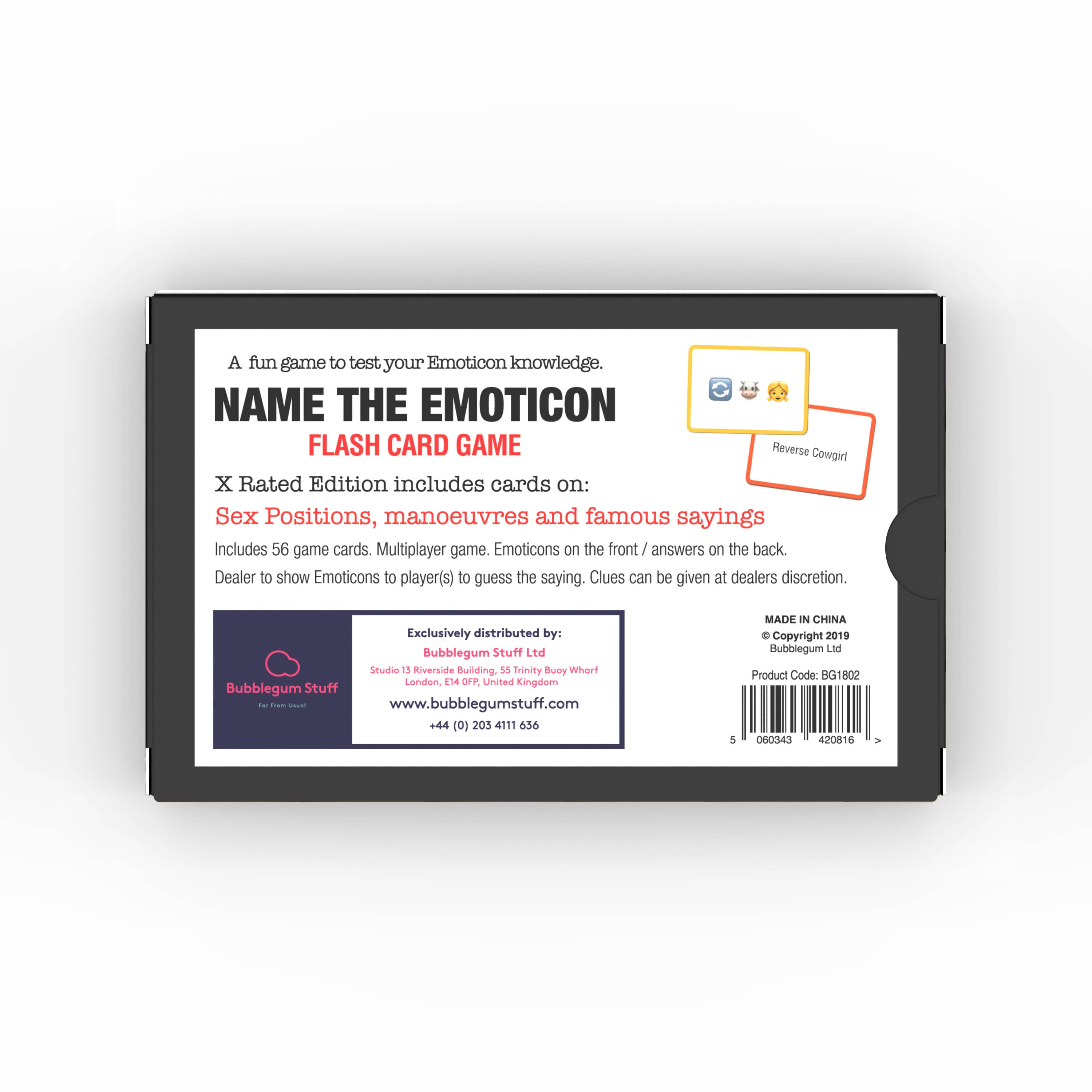 Wholesale Name The Emoticon Card Game - X Rated for your store - Faire