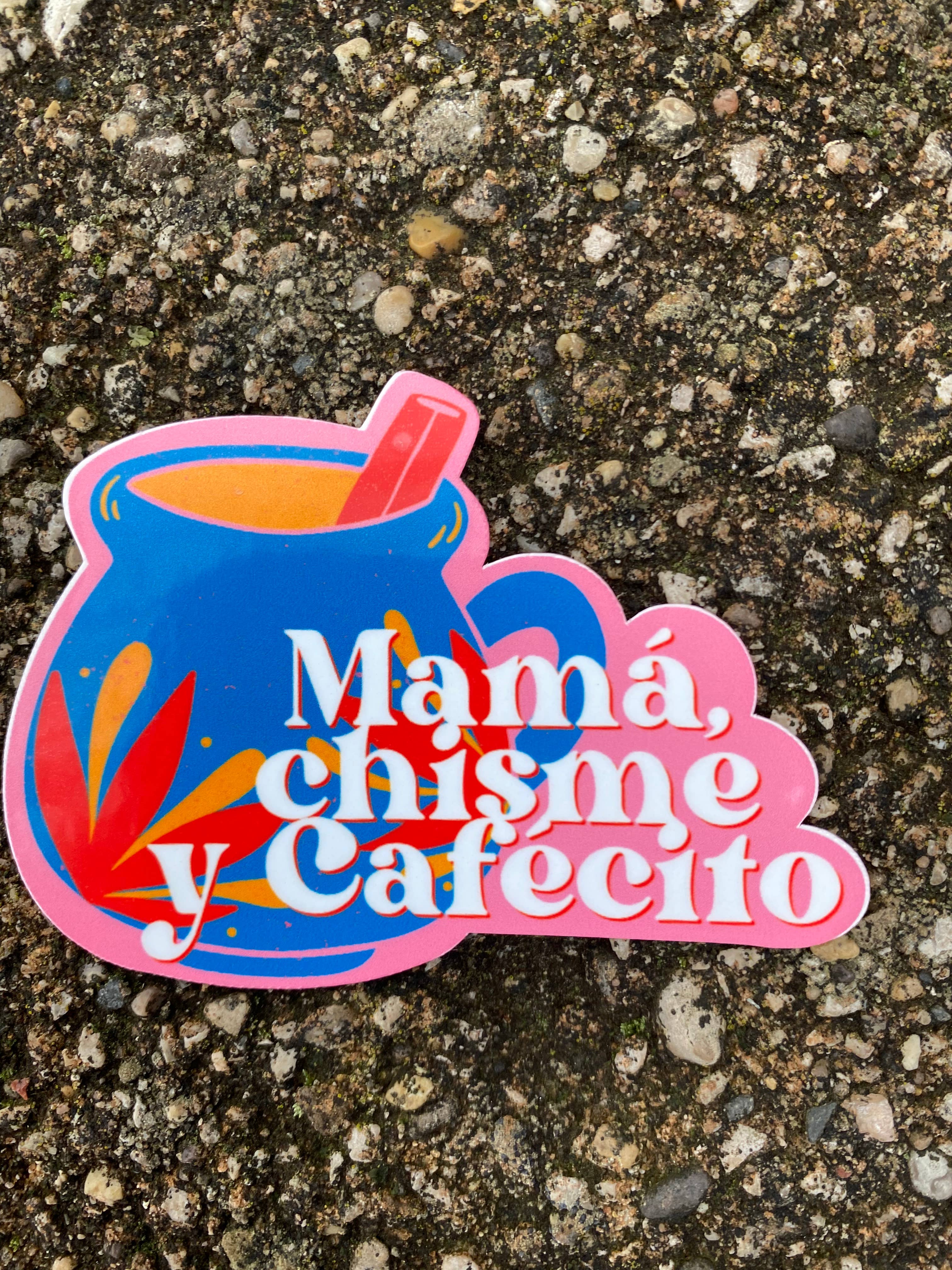 Gaec Studio – wholesale Klistermärke – Mamma, Chisme y Cafecito klistermärke4