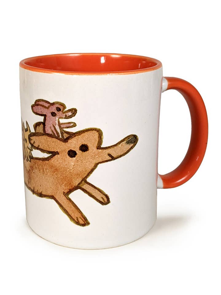 Puppy Ride Mug for wholesale by The Scott C Shop
