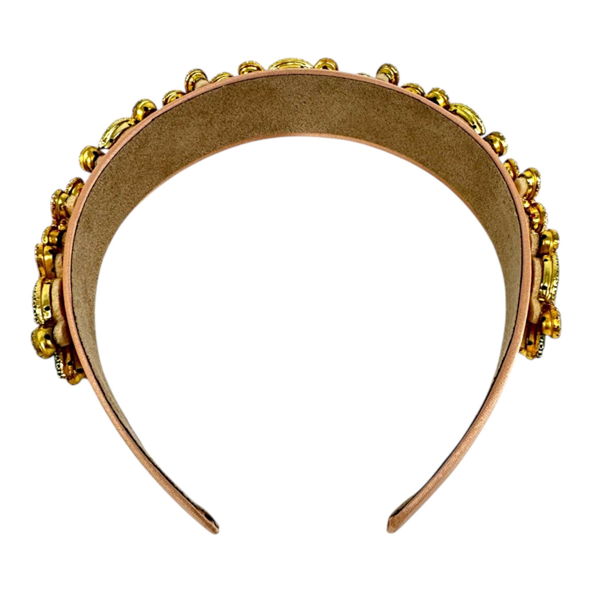 ASSORTITI Fascia Decorativa con Fiori Multi Cristallo HB1226-13 (12PC) in vendita all'ingrosso su Faire15