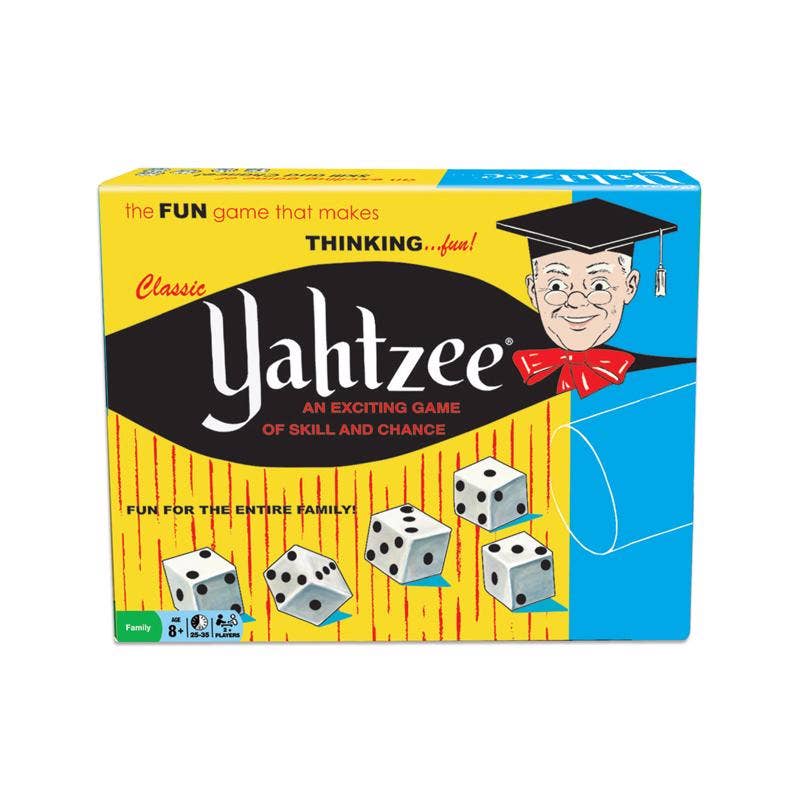 Everyday Supply Co - Wholesale Board Game - WINNING MOVES - Winning Moves Classic Yahtzee Dice Game0