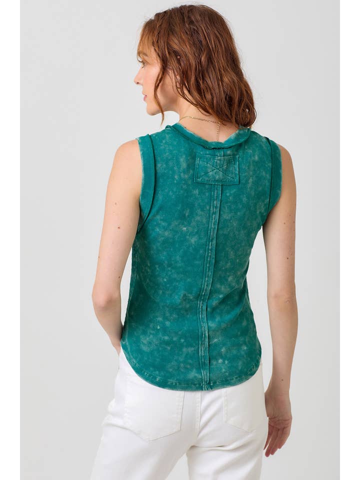 Mystree - Wholesale Tank Top - Women's - 60556 Exposed Seaming Ribbed Tank18