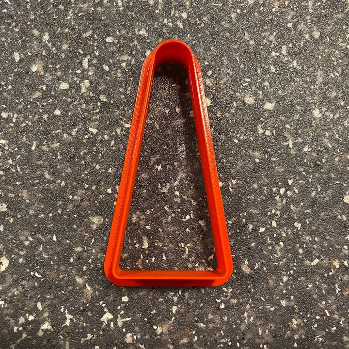 Tall Rounded Triangle Cookie Cutter for wholesale by CookieCutterSupply