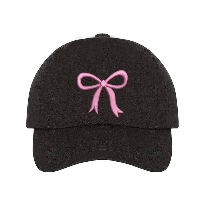 Pink Bow Baseball Hat for wholesale by DSY Lifestyle