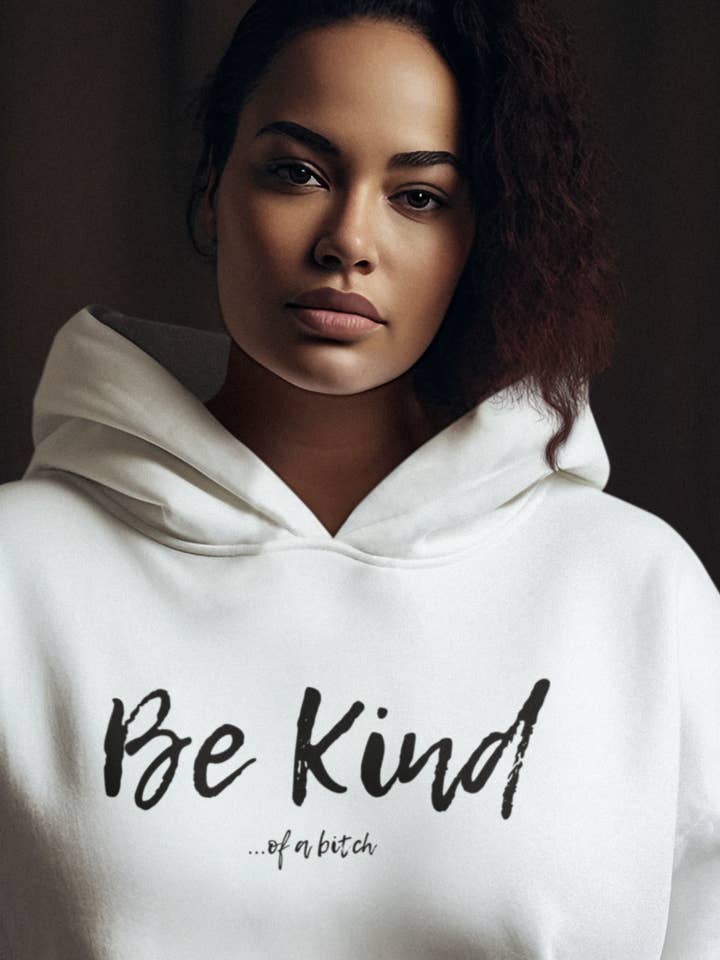 Wees Een Beetje Een Trut - Dames Hoodie voor wholesale door Smart Ass Shirts