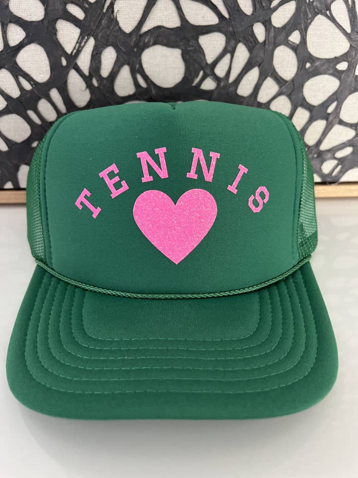 Tennis - Kelly Green Trucker for engroshandel hos Arnie + Ollie