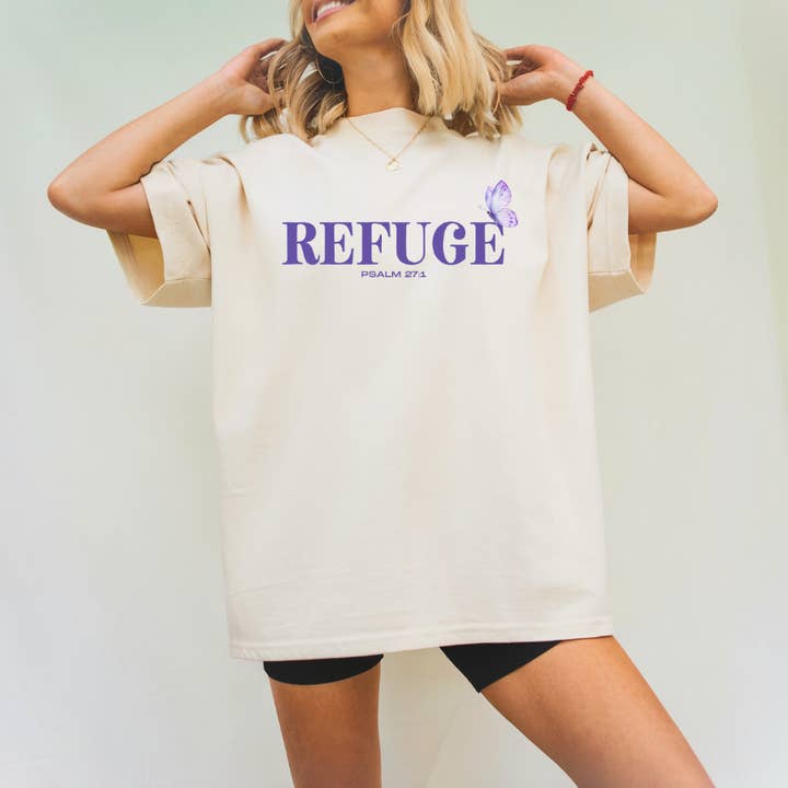 God is my Refuge for wholesale by On the Altar Apparel
