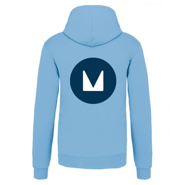 Camisola com Capuz Clássica Oceano Profundo por atacado de Maldita