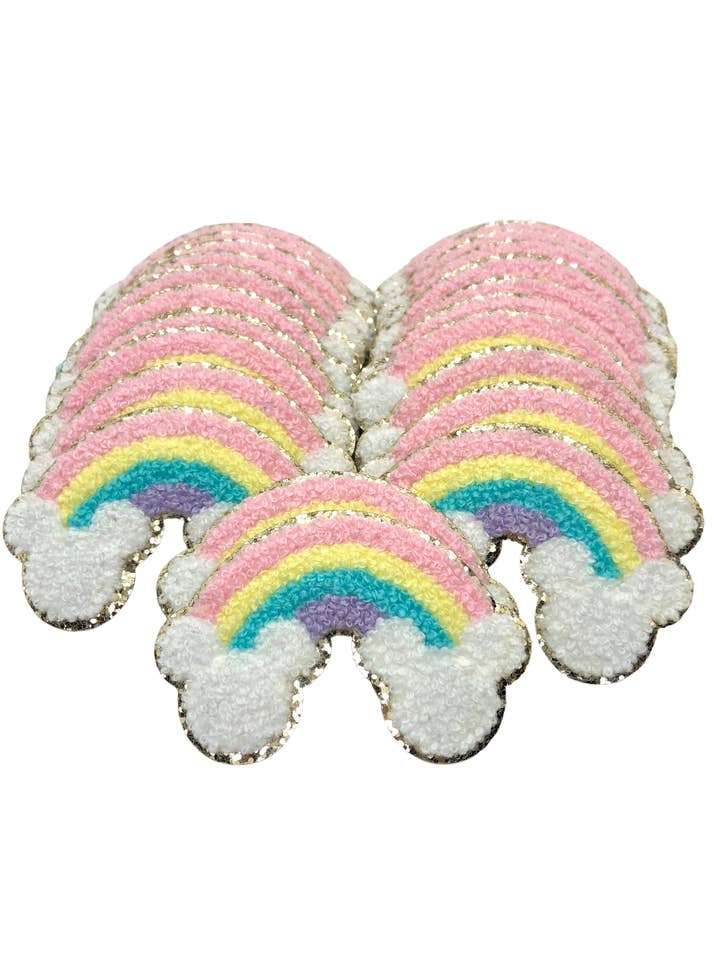 Mickey Rainbow Chenille Patch for wholesale by Sunday Honey