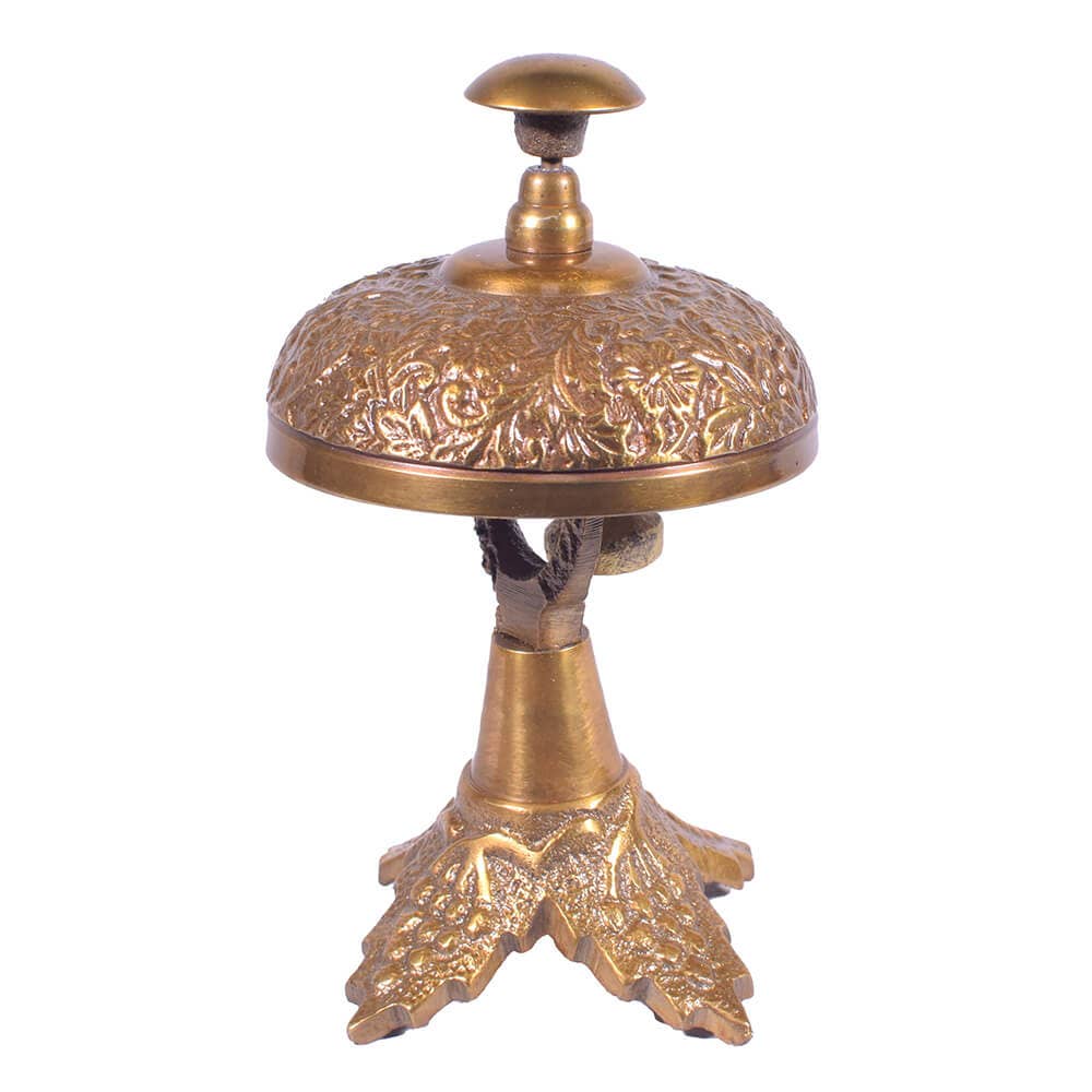 giftland - Vendita all'ingrosso Campane - Campanello di ricevimento da tavolo in alluminio0