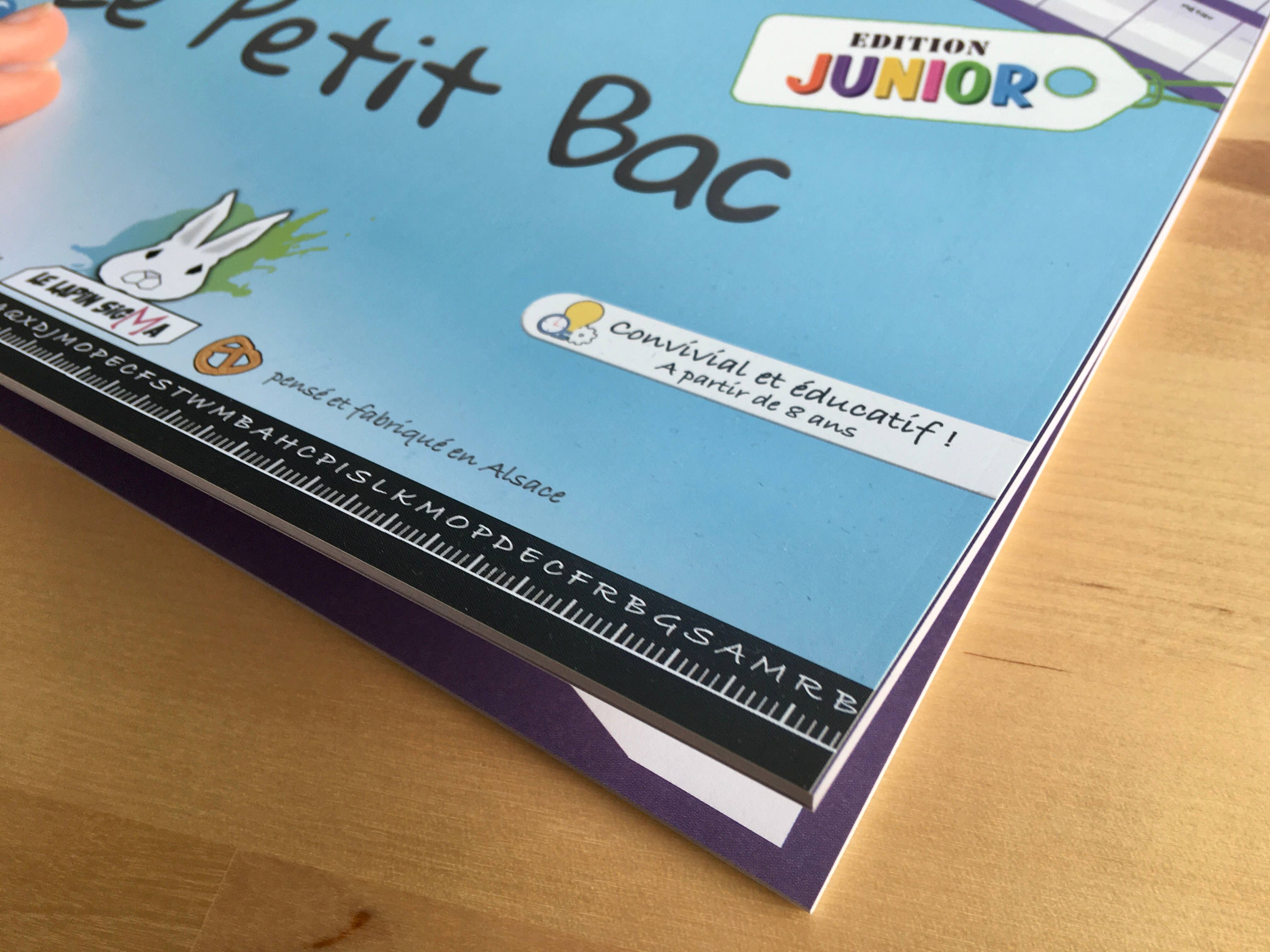 LE LAPIN SIGMA - Wholesale Board Game - Le Petit Bac Game - Junior Edition3