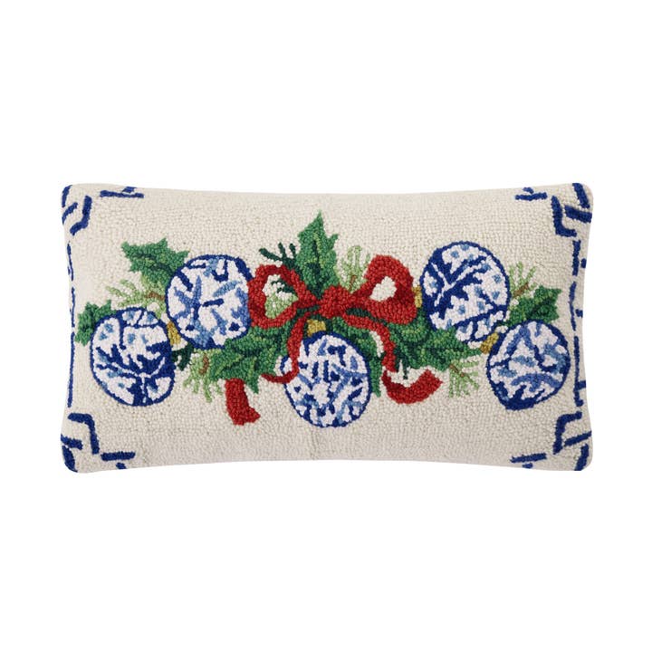 Chinoiserie Ornaments Hook Pillow for wholesale by Peking Handicraft