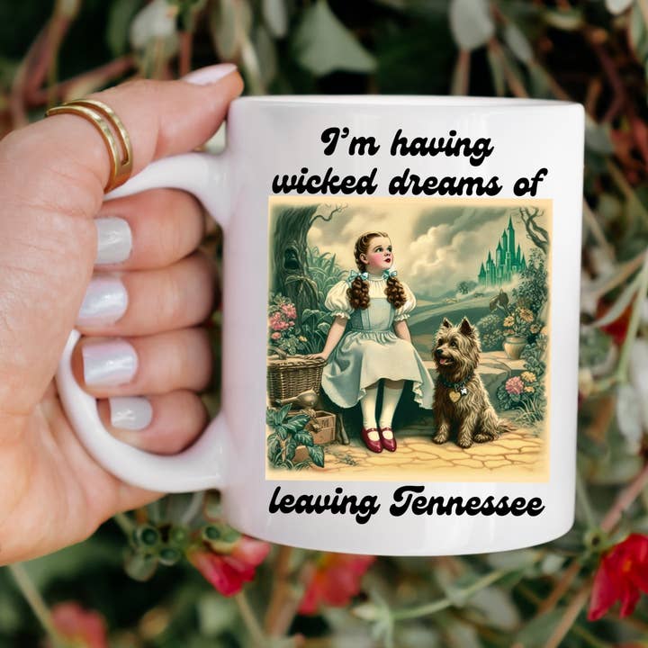 Je fais des rêves diaboliques de vivre dans une tasse Tennessee. pour la vente par Ace the Pitmatian Co