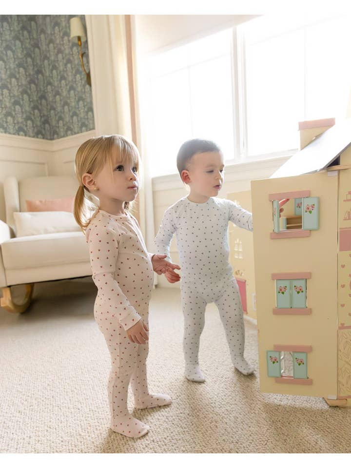 MiniMoi by MeMoi - Wholesale Bodysuit (Footed) - Baby - Clover Footie5