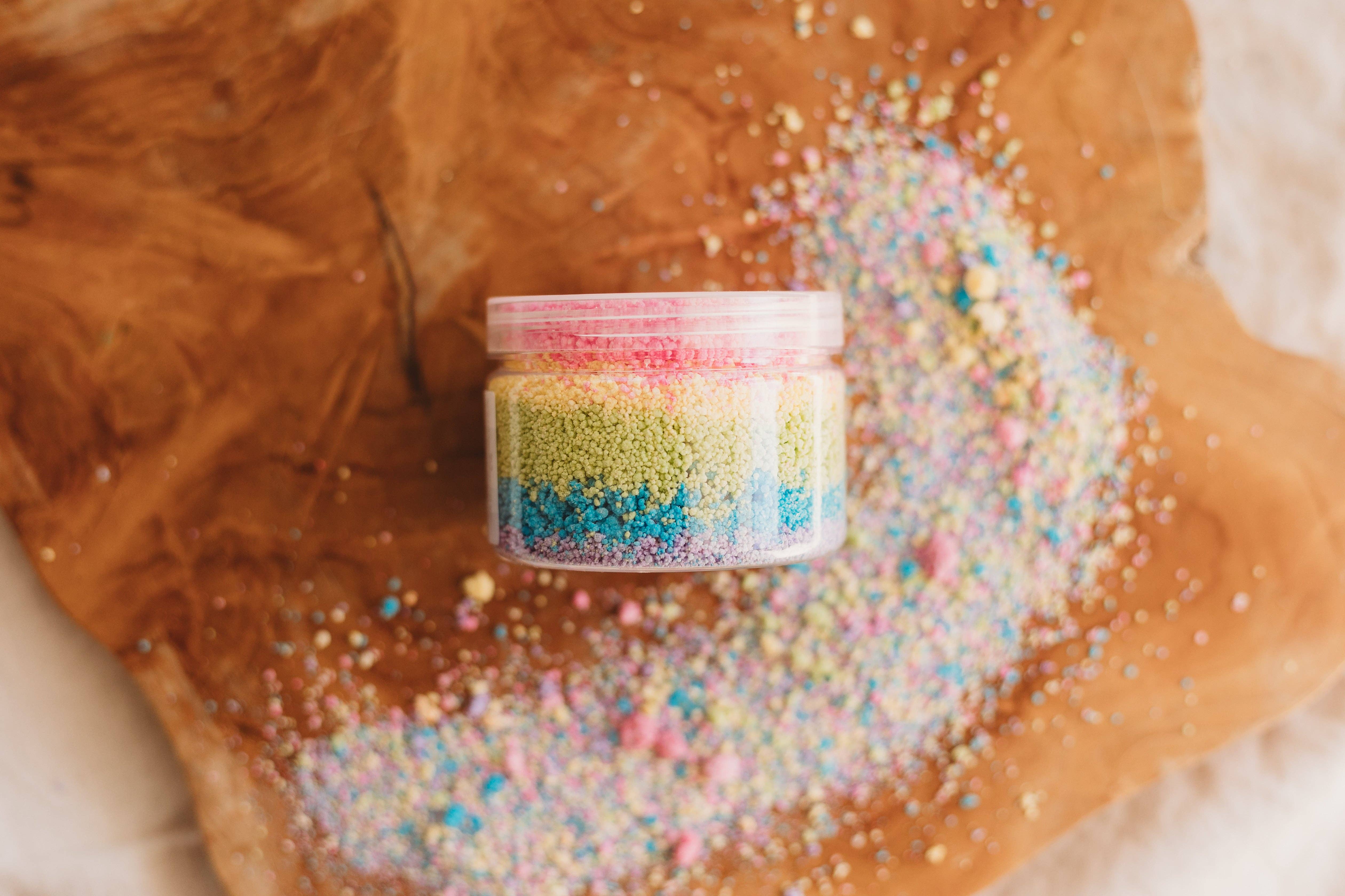 The Saltwater Collective - Wholesale DIY craft kit – Child - Rainbow Saltwater Fizz - Medium potion bubbles0