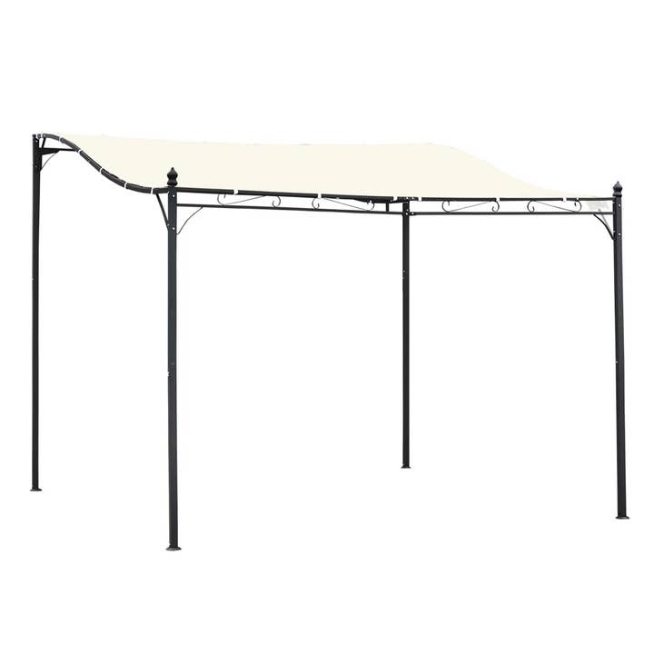 ShipItFurniture - Wholesale Patio Umbrella - 10' X 10' Outdoor Pergola Gazebo, Canopy W/ Drain Holes, Cream1