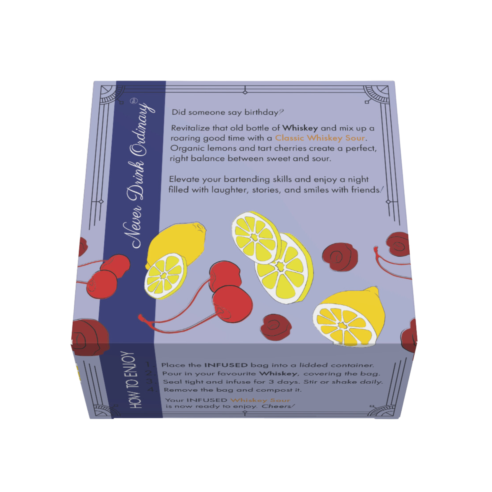 Spirits WIth Smoke - Wholesale Cocktail Mix/Syrup - Whiskey Sour - Cocktail Mix Kit - Infusion3