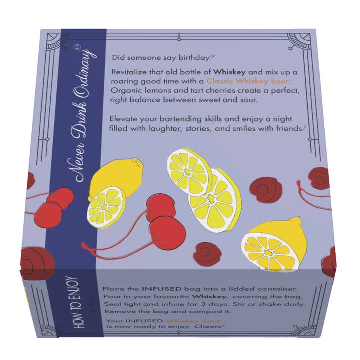 Spirits WIth Smoke - Wholesale Cocktail Mix/Syrup - Whiskey Sour - Cocktail Mix Kit - Infusion2