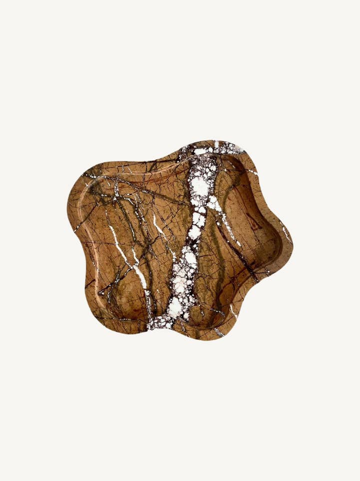 PLATEAU DE BASSIN - BISCUIT EN MARBRE pour la vente par Aesthete Label