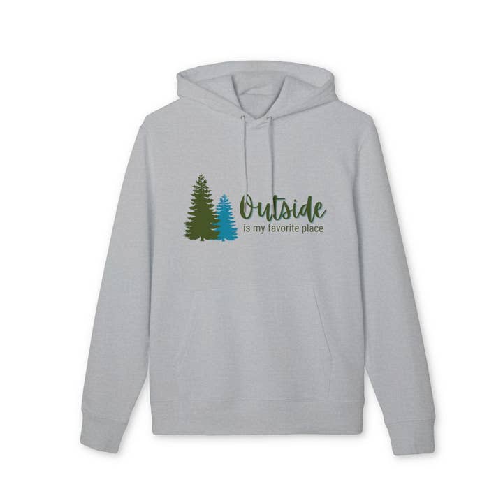Restored By Nature Company - Wholesale Hoodie - Unisex - Outside is My Favorite Place Hoodie