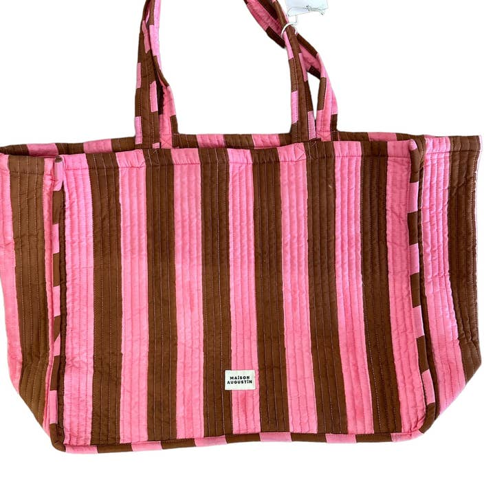 Maison Augustin - Wholesale Tote Bag - Women's - MALABAR STRIPE tote bag