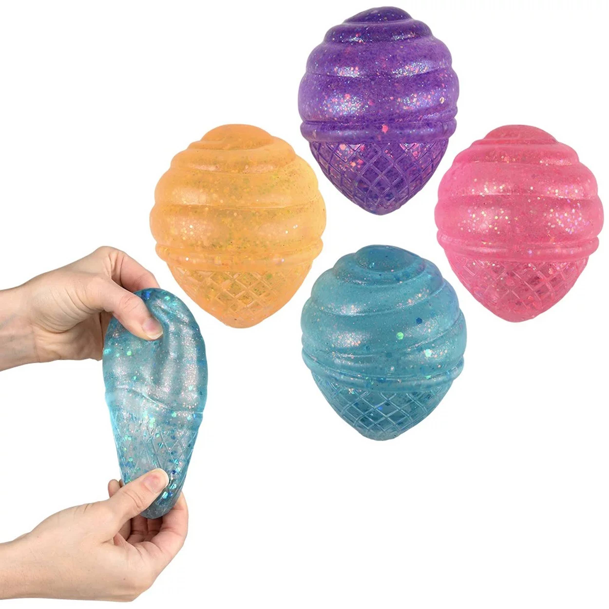 Pagdee Kids Juniors - Wholesale Squishy toy – Kids & Baby - Holiday Décor Squishy Squeezy Sugar Ice Cream Cone0