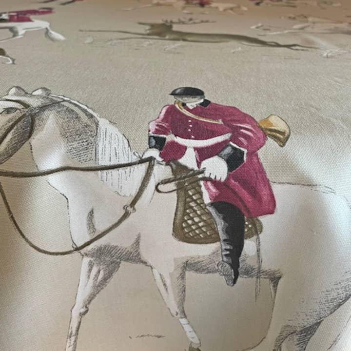 La Maisonnette - Wholesale Tablecloth - French Tablecloth Equestrian Horse 1