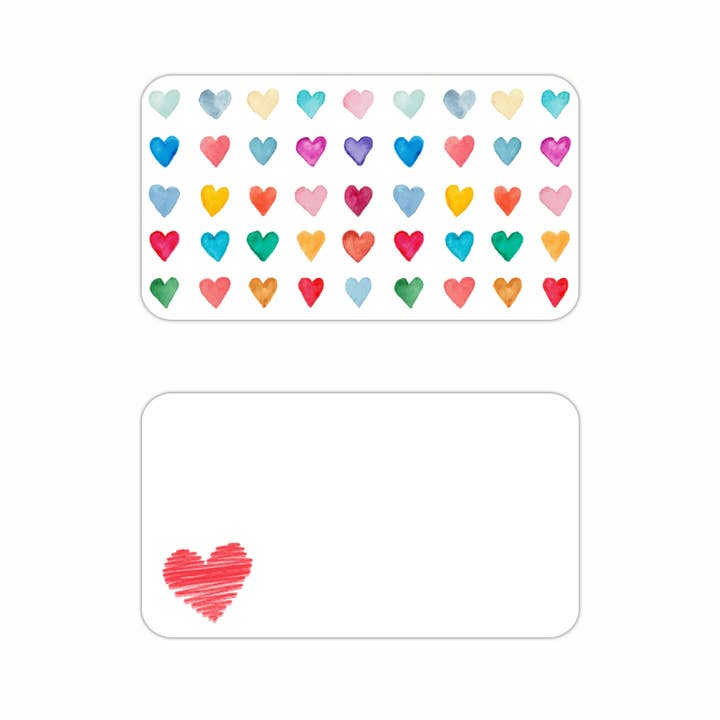 Biscotti Designs - Wholesale Stationery/Notecard Set - Hearts - Itty Bitty 20 Mini Card Set2