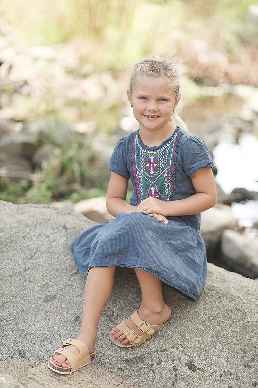 Roxoni – wholesale Sandaler - Barn – Girls bekväma sandaler med justerbara spännen och enkel påtagning5