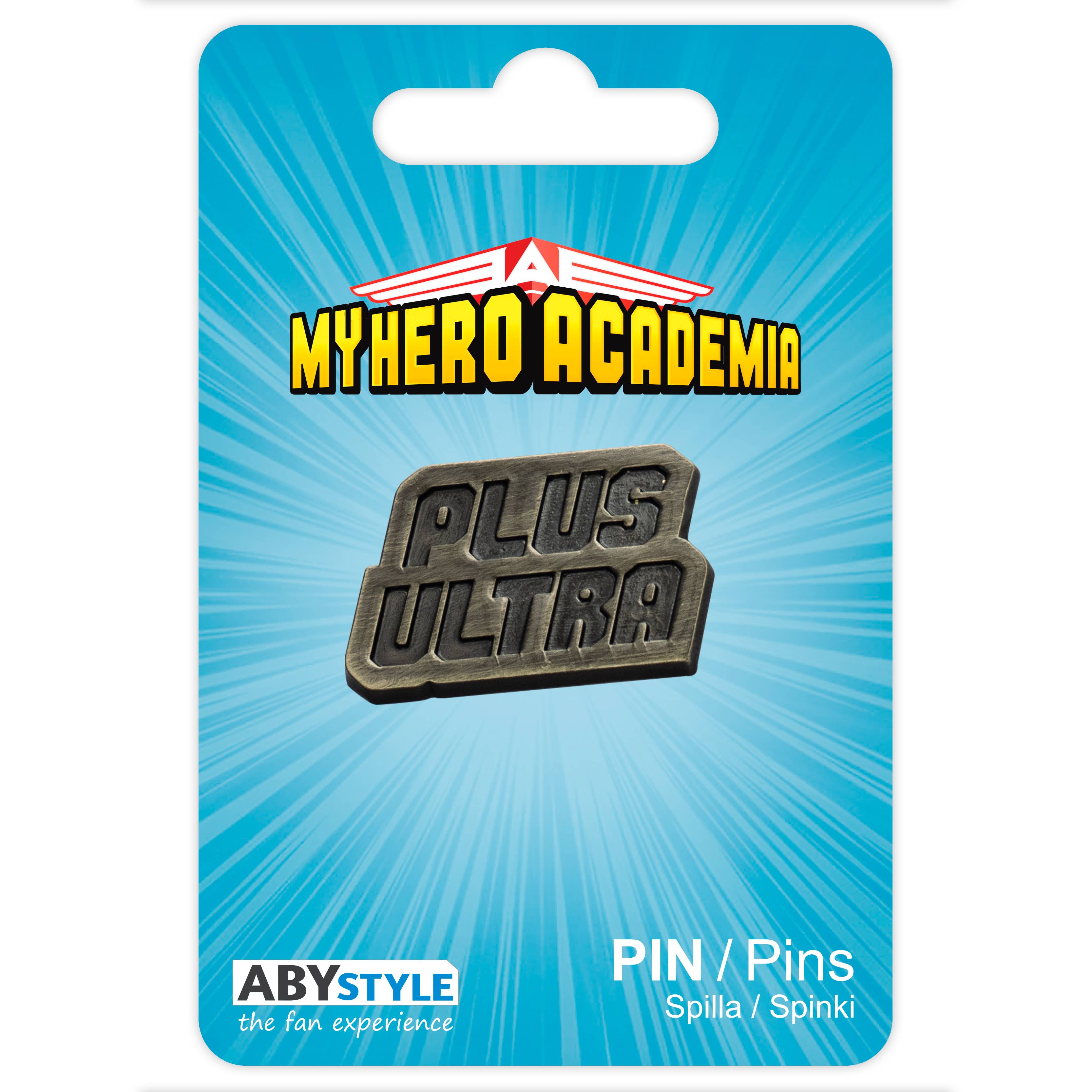 ABYstyle - Wholesale Lapel Pin/Button - My Hero Academia Plus Ultra Metal Pin 0.78" x 1.18"2