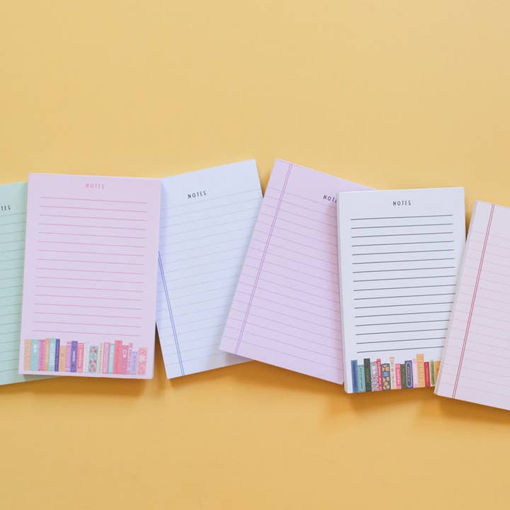 Pippi Post - Wholesale Notepad - Blue Notes 4x6 Notepad