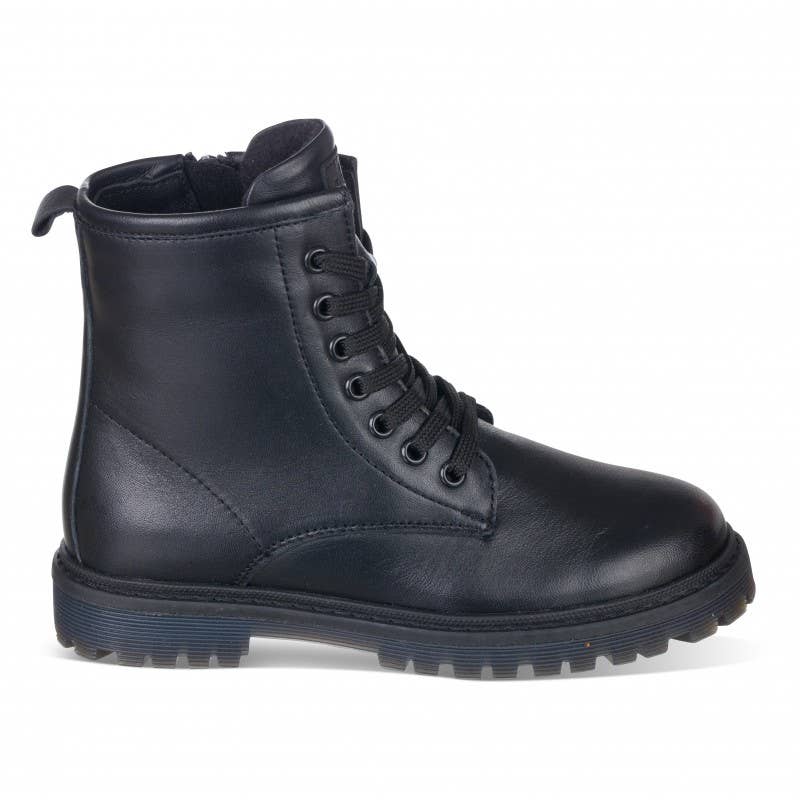 Chetto - Vendita all'ingrosso Stivali - Bambini - Stivaletto biker classico in pelle per ragazza Chetto 11245311