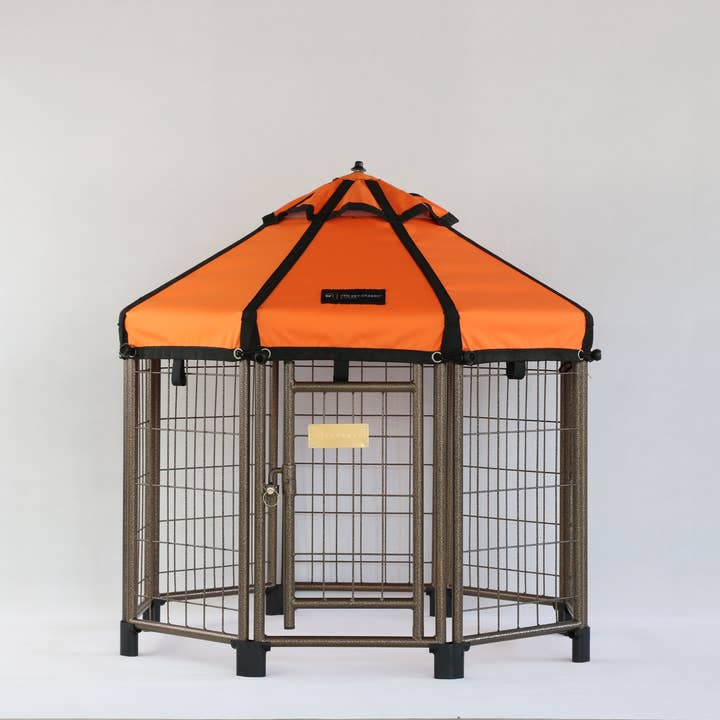 Pet Gazebo - Wholesale Pet carrier – Dog - Portable Indoor Outdoor Dog Kennel with Waterproof Cover, 3'2
