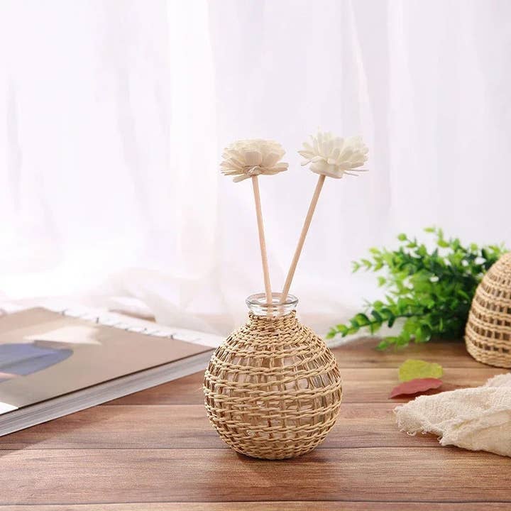 Kiyo Home - Wholesale Vase - Rattan Vases
