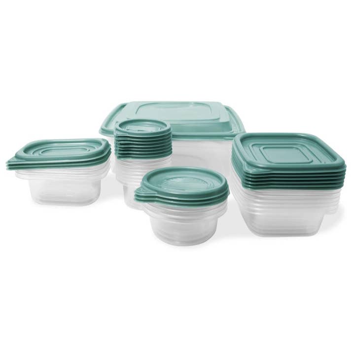 Lexi Home - Wholesale Food Storage Container - Lexi Home 42-Piece Nested Plastic Food Storage Container Set