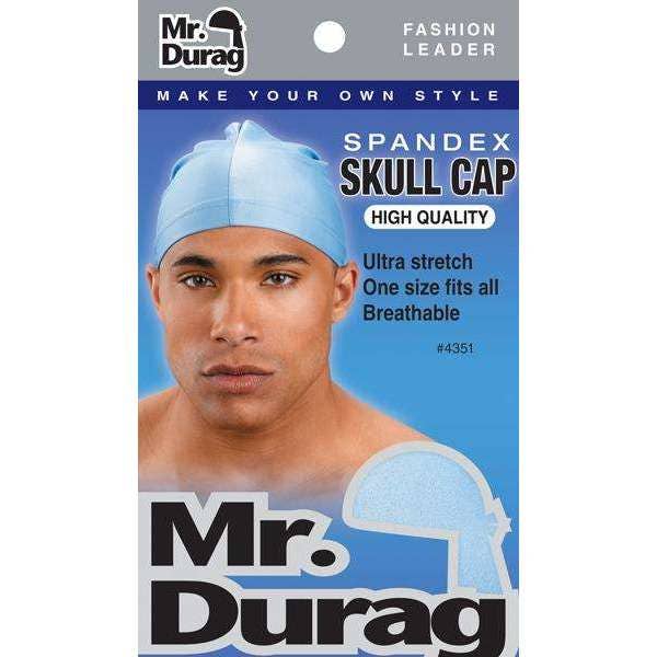 Annie International, Inc. - Wholesale Durag/Wave Cap - Unisex - Mr. Durag Spandex Skull Cap Asst Color