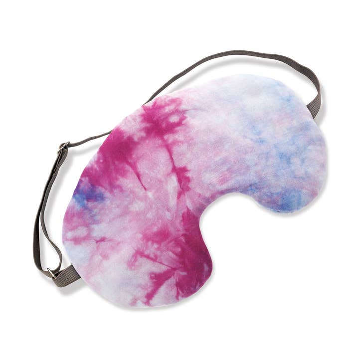 MASCHERA PER OCCHI DA NOTTE TIE DYE COLOR LAVANDA per la vendita all'ingrosso da parte di CUCCIO SOMATOLOGY