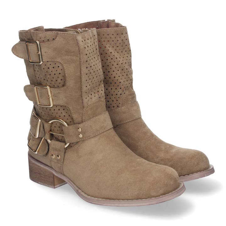 Women's Low Heel Ankle Boots for wholesale by Brideluxe Mayorista