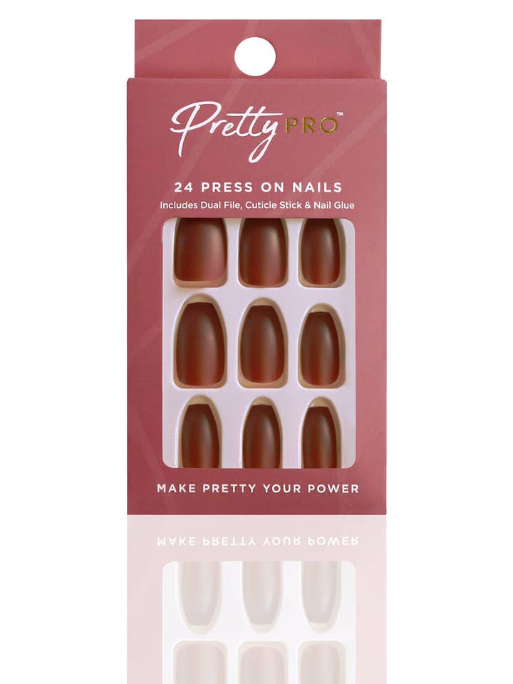 Press On False Nails Sangria Is Calling 24pcs for wholesale by Pretty Pro