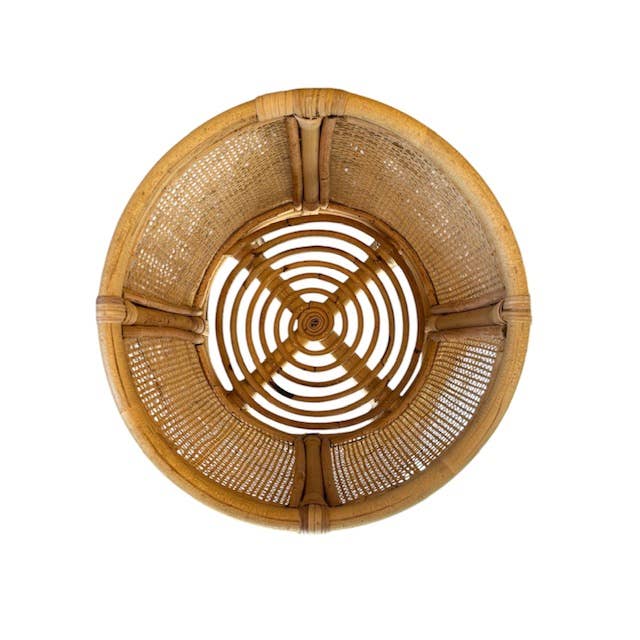 Asia West - Wholesale Plant Pot - Natural Rattan & Bamboo Standing Planter2