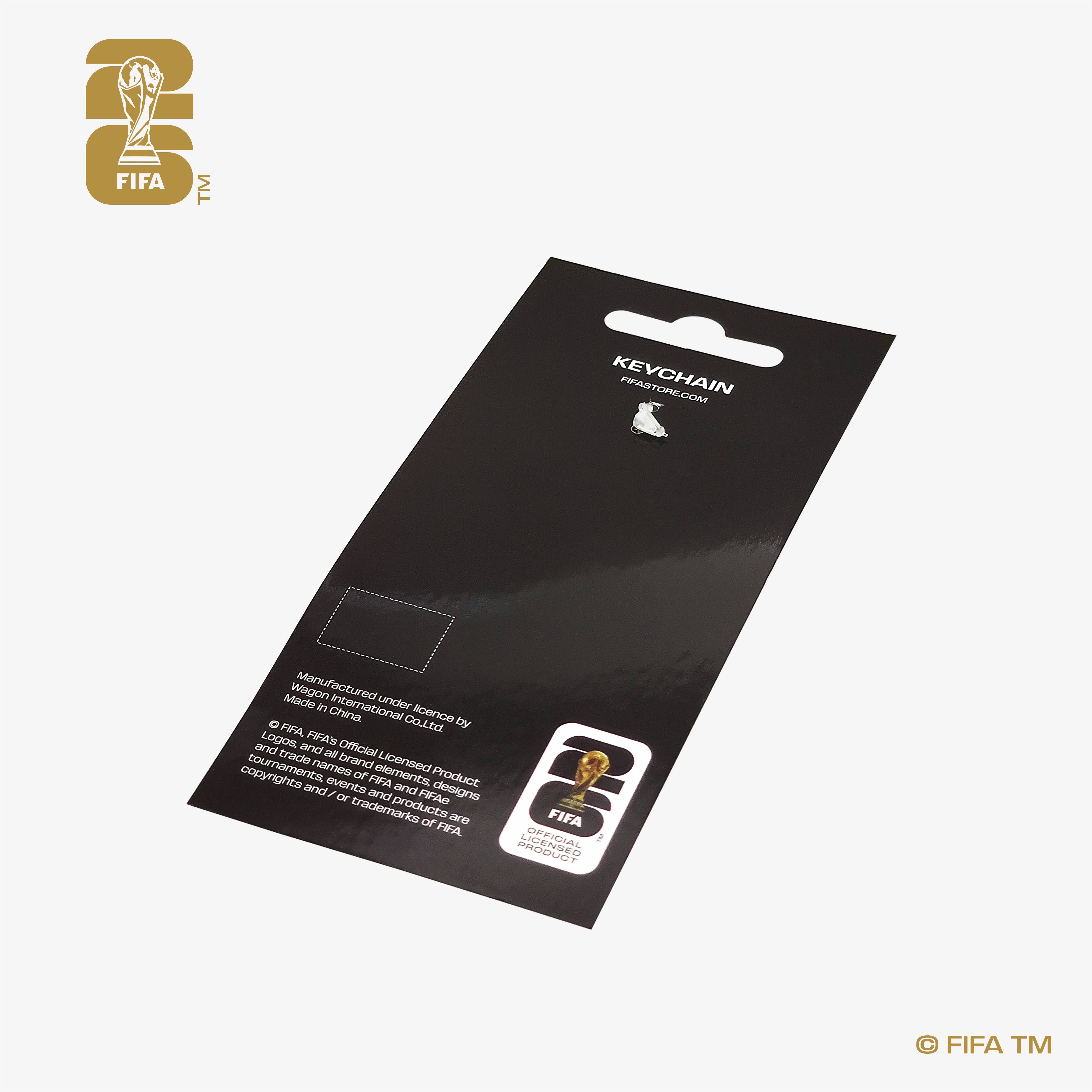 Wholesale 2026 FIFA World Cup 2.5D Trophy Whistle Keychain for