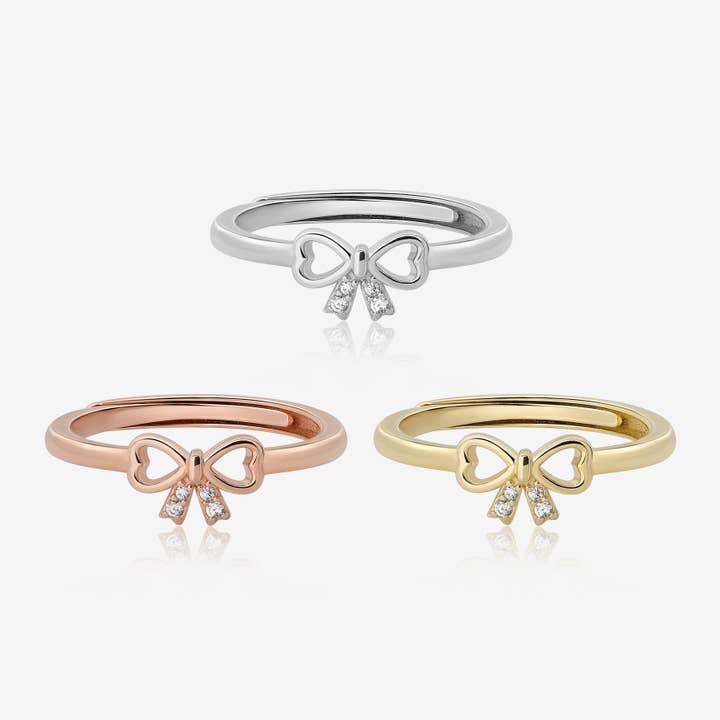 Coquette rosettring för wholesale av Meissa Jewelry